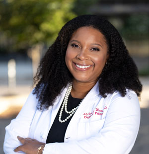 Photo of Dr. Gabrina Dixon, guest on Episode 6 of the Compassionate Care podcast